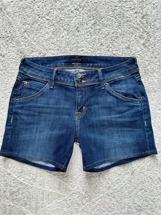 Hudson Jeans Pants - Hudson Jeans Modified Flap Pocket Denim Shorts Made in USA size 29